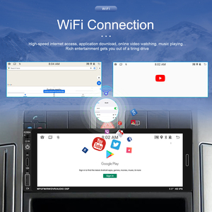 Podofo 6.86 Inch 2+64 GB 1 Din Android Car Radio With Wireless Carplay & Android Auto Car Stereo GPS BT FM RDS - Product Image 4