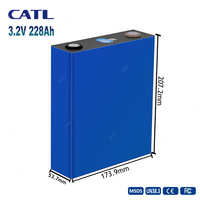 Pin Lithium Iron Phosphate CATL 3.2V 228Ah LFP54174207, 4000+ chu kỳ, xả liên tục 1C, pin hình hộp chữ nhật LFP