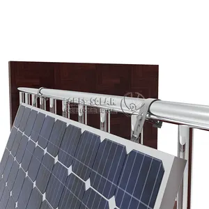 Easy Solar Kit Universal Solar Panel Balcony Mounting Brackets Solar Module Holder For Balcony