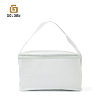 Bouteille de lait maternel en rotin de plage blanc doré fourre-tout souple emballage en feuille d'aluminium sacs isothermes isolés avec logo personnalisé pour les femmes