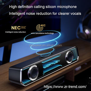 Barre de son <span class=keywords><strong>TV</strong></span> stéréo à basses puissantes avec éclairage LED RGB 20W de haute qualité A5 rapide, <span class=keywords><strong>appareil</strong></span> audio rapide <span class=keywords><strong>pour</strong></span> les joueurs, home cinéma, auxiliaire - Product Image 4