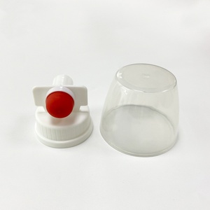 Tapa de Botella de Detergente para Ropa de Plástico de 40 mm con Cubierta, <span class=keywords><strong>Grifo</strong></span> de Presión <span class=keywords><strong>y</strong></span> Tapa de Rosca, Directo de Fábrica - Product Image 3