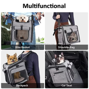 Sac à dos <span class=keywords><strong>de</strong></span> <span class=keywords><strong>transport</strong></span> <span class=keywords><strong>pour</strong></span> <span class=keywords><strong>chien</strong></span> personnalisé siège auto <span class=keywords><strong>pour</strong></span> petit chiot chat avec fenêtre en filet sac à dos <span class=keywords><strong>pour</strong></span> <span class=keywords><strong>vélo</strong></span> <span class=keywords><strong>panier</strong></span> <span class=keywords><strong>pour</strong></span> <span class=keywords><strong>chien</strong></span> ou chat - Product Image 5