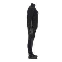 DIVESTAR Wetsuit Kustom Unisex Tahan Air dan Bernapas 6mm Neoprene Dry Suit untuk Dewasa Ukuran Besar Pakaian Olahraga Drysuit Pria