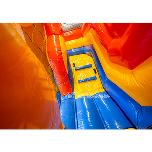 Structure gonflable aquatique palpitante avec toboggan et parcours d'obstacles pour les fêtes d'enfants - Product Image 6