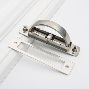 Poignées de meubles en alliage de zinc dissimulées attaches invisibles pour armoire cuisine salle de bain-chambre contemporaine utilisation hôtel - Product Image 1