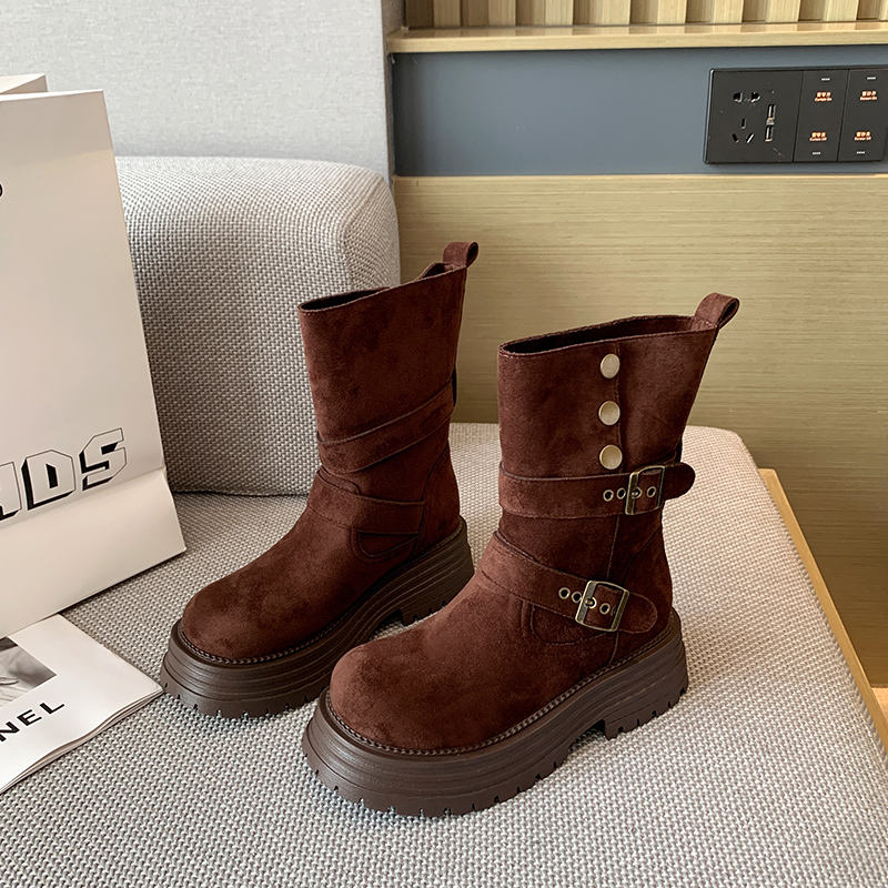 Doublure en molleton marron