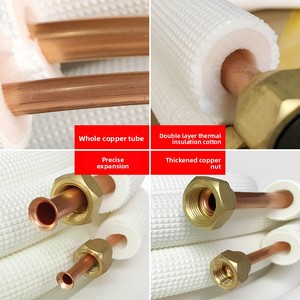 Juego <span class=keywords><strong>de</strong></span> Tuberías <span class=keywords><strong>de</strong></span> Cobre Aisladas para <span class=keywords><strong>Aire</strong></span> <span class=keywords><strong>Acondicionado</strong></span>, <span class=keywords><strong>Kit</strong></span> <span class=keywords><strong>de</strong></span> Instalación <span class=keywords><strong>de</strong></span> <span class=keywords><strong>Aire</strong></span> <span class=keywords><strong>Acondicionado</strong></span> - Product Image 2