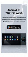 2025 nouveau Tuya 7 pouces WiFi Music Center Panel Android UK peut jouer 2 musiques différentes 2 zones Zigbee Gateway peut se connecter 8 à la maison
