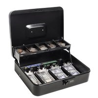 Caisse à monnaie en métal durable OEM TC-01 avec plateau à monnaie et serrure à combinaison - Coffre-fort