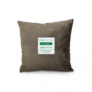 Cojín de Terciopelo Holandés 50*50 Marrón, Cojines y Almohadas de Terciopelo - Product Image 2