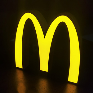 ป้ายโฆษณาตัวอักษรช่องสัญญาณของบริษัท ยอดนิยมที่กําหนดเอง Frontlit LED ป้ายโฆษณาย่อ 3D - Product Image 4