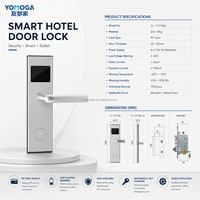Yomoga Manufacturer Wholesale High Quality Hotel Room Smart Key Card Rfid Card Lock System OEM Hotel Door Lock