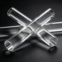 Barre en acrylique PMMA colorée extrudée à haute transmission lumineuse, barre en acrylique coulé sans bulles pour présentoirs de bijoux et de montres