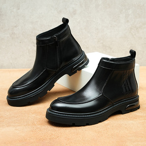 Mocassins pour hommes en cuir brun de haute qualité, fabriqués au Royaume-Uni, style rétro, cuir lavé, Goodyear Welted, lacets, brogues imperméables - Product Image 3