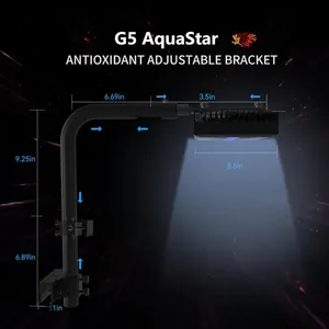 Lámpara LED Programable de 95W y 6 Canales para Acuario, Espectro Completo Regulable, Ideal para Peces de Arrecife de Coral - Product Image 6