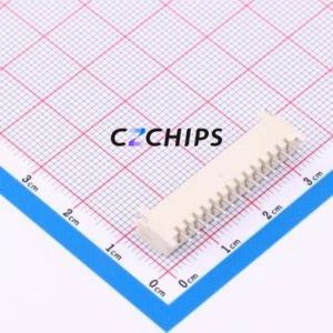 WAFER-HY2.0-14PWB Wire-to-Board Pin Header SMD,P=2mm,Horizontal Mount Connector 1x14P 2mm Horizontal Mount HY - Product Image 2