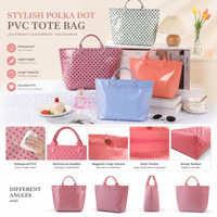 Sac fourre-tout pour salon professionnel, logo personnalisé, PVC, écologique, sac promotionnel, cadeau d'entreprise, réutilisable, vente en gros, fabricant OEM