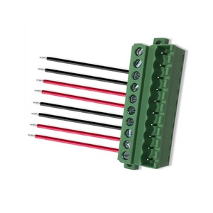 สายเชื่อมต่อปลั๊กมอเตอร์ขนาด 3.81 มม. ปลั๊กบอร์ด PCB สีเขียวขนาด 5.08 มม. 3 ตำแหน่ง พร้อมสายเชื่อมต่อแบบมีรูสกรู - Product Image 1