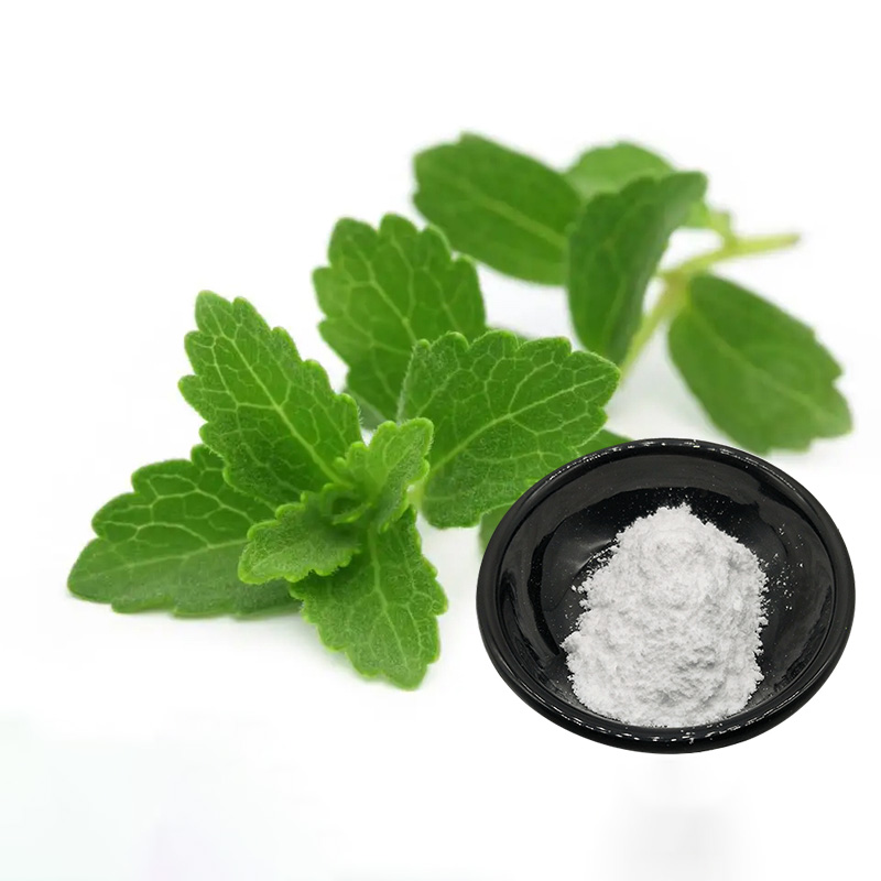 Dolcificante naturale 100% pura foglia di Stevia estratto in polvere Rebaudioside M 95% estratto di Stevia biologico per bevande alimentari