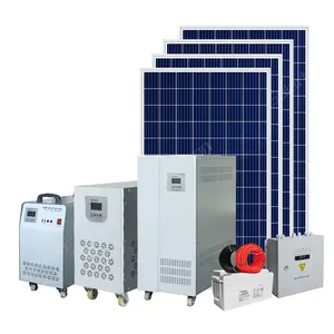 Solarthon ucuz ev bitki sistemleri komple kiti ticari kullanım enerji kapalı ızgara paneli ev için 300w güneş enerjisi sistemi