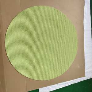 Fixations murales au sol en sisal vert rond meubles muraux <span class=keywords><strong>de</strong></span> porte protégeant le tapis à gratter suspendu en sisal naturel pour chat - Product Image 2