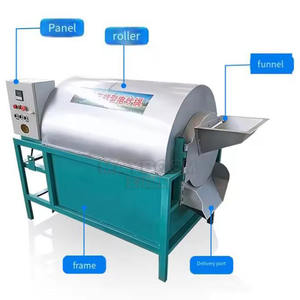 Séchoir à tambour unique pour noix de macadamia, torréfacteur d'amande, noyau d'abricot, pistache, pin, meilleure vente - Product Image 3