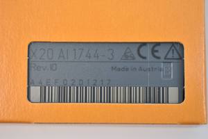 SPS-Automatisierung Analoges Eingangsmodul X20 AI 1744-3 X20AI1744-3 Rev I0 - Product Image 2