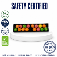Vente en gros de boules de chewing-gum à la pastèque, saveurs fruitées assorties, en boîte tiroir mince, pour fêtes d'anniversaire d'enfants