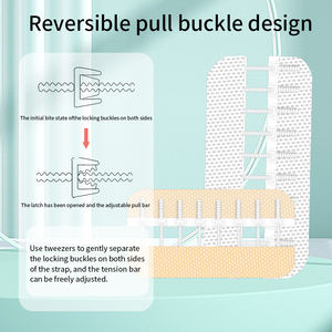 شرائط ستيري طبية يمكن التخلص منها الجروح الجراحية إغلاق غرز سحاب خلع الملابس - Product Image 4