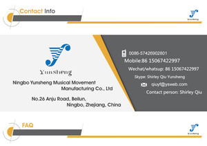 Yun sheng DIY 15 HINWEIS Papierst reifen Handkurbel Spieluhr