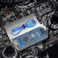 Placa de Desarrollo ATMEGA328P Nano 3.0, Controlador USB CH340, Tipo-C Micro USB, 16MHz, Compatible con Bootloader