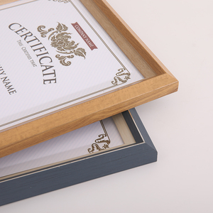 Mới đến A3/A4 nhựa giấy chứng nhận khung ảnh Áp phích hình ảnh nhiều màu đơn giản Treo Tường Khung bàn - Product Image 3