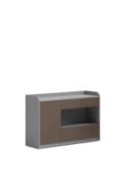 Aparador de Té Multifuncional de Madera, Mueble Bar para Mesa de Té Moderna con Diseño Ecológico y Duradero, Organizador de Juegos de Té