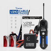 VDIAGTOOL V210 Testeur de circuit automobile 6-42V Détecteur de court-circuit et de circuit ouvert Outil de diagnostic pour la réparation automobile et le suivi des câbles