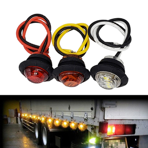 12V remolque lado marcador indicadores luces para Auto coche autobús camioneta advertencia de luces de señal lámpara - Product Image 6