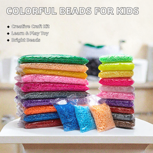 Perles Hama Perler de 5 mm, 1000 pièces/sac, en plastique, éducatives, pour l'art et l'artisanat, colorées, jouets à fusionner à l'eau pour enfants - Product Image 2