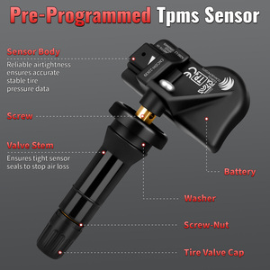 Capteur de surveillance de pression des pneus TPMS en ABS, neuf pour Infiniti 40700-6LB0B 407006RA0A 40700-6RA0A - Product Image 2