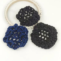 Filets à cheveux en tissu tressé pour coiffures DIY, accessoires multifonctionnels pour femmes de bureau, danseuses et jeunes filles, pour une utilisation quotidienne