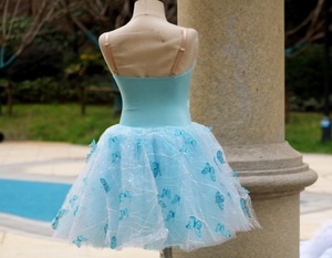 Nouveau justaucorps bleu clair bébé Tulle robe <span class=keywords><strong>de</strong></span> ballet <span class=keywords><strong>ballerine</strong></span> robe en tulle pour filles. robe en tulle -- 45 - Product Image 4