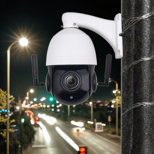 Tốt nhất bán 5MP Wifi 4.5 inch PTZ CCTV Camera được xây dựng trong còi báo động an ninh không dây tầm nhìn ban đêm SD Thẻ lưu trữ đám mây CMOS cảm biến - Product Image 4