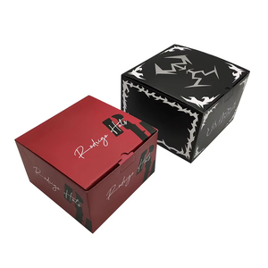 Nhà Máy Giá Có Thể Gập Lại In Kỹ Thuật Số Mũ Bóng Chày Giấy Bao Bì Hộp Kỳ Nghỉ Bất Ngờ Hộp Quà Tặng Với Biểu Tượng Tùy Chỉnh - Product Image 3