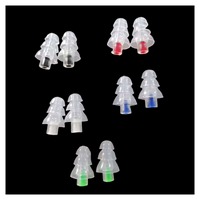 Bouchons d'oreilles de concert haute fidélité avec étui de transport, réduction de bruit CE 28 dB, bouchons d'oreilles réutilisables pour les concerts, les festivals et les musiciens