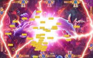 Thiết kế phổ biến trang trí nội thất đồng tiền hoạt động cá chụp trò chơi giải trí máy cho Nhà Gấu tấn công - Product Image 3