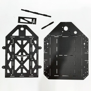 Chính xác CNC gia công dịch vụ cho Drone Wing sợi carbon Bảng điều chỉnh tấm khung prototyping - Product Image 1