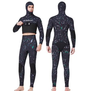 Vestito di immersione 1.5 millimetri 3 MILLIMETRI 5 MILLIMETRI 7 millimetri CR neoprene personalizzato di pesca in apnea muta - Product Image 4
