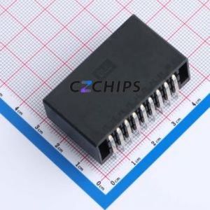 HC-3810-2*9AW-05 Wire-to-Board Pin Header Bent Lead Through Hole,P=3.81mm Connector 2x9P 3.81mm Right Angle Insert 18P - Product Image 2
