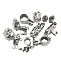 Pièces miroirs en acier inoxydable poli, matériel de Marine pour Yacht, accessoires de montage sur pont