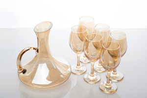 Bộ Bình Rượu Vang Mạ Điện Sáng Tạo Raymond - Product Image 6