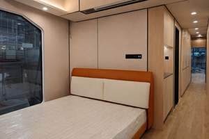 Maison préfabriquée intelligente moderne : bureau mobile et mini-maison de 20 pieds et 40 pieds avec cuisine, pod de vie modulaire portable en extérieur - Product Image 3